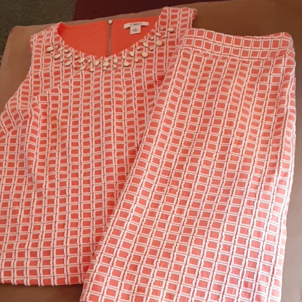 Skirt and top